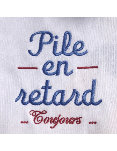 Pile en retard ... toujours