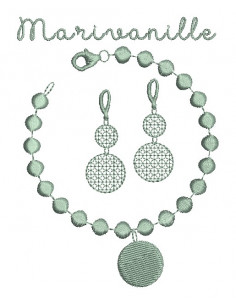 Bracelet et boucles d'oreille 2