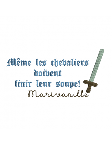 Même les chevaliers doivent finir...