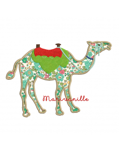 Chameau appliqué 2