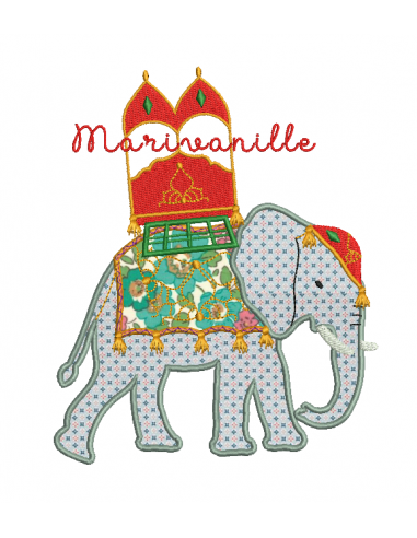 Elephant appliqué