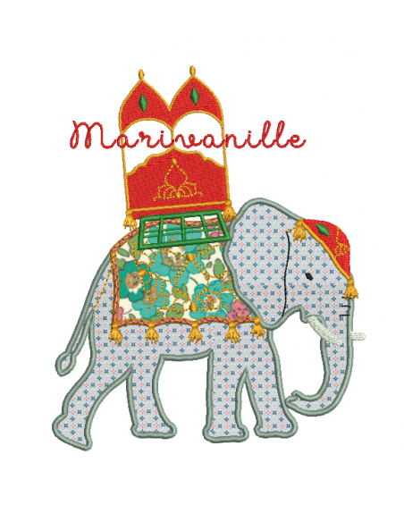 Elephant appliqué
