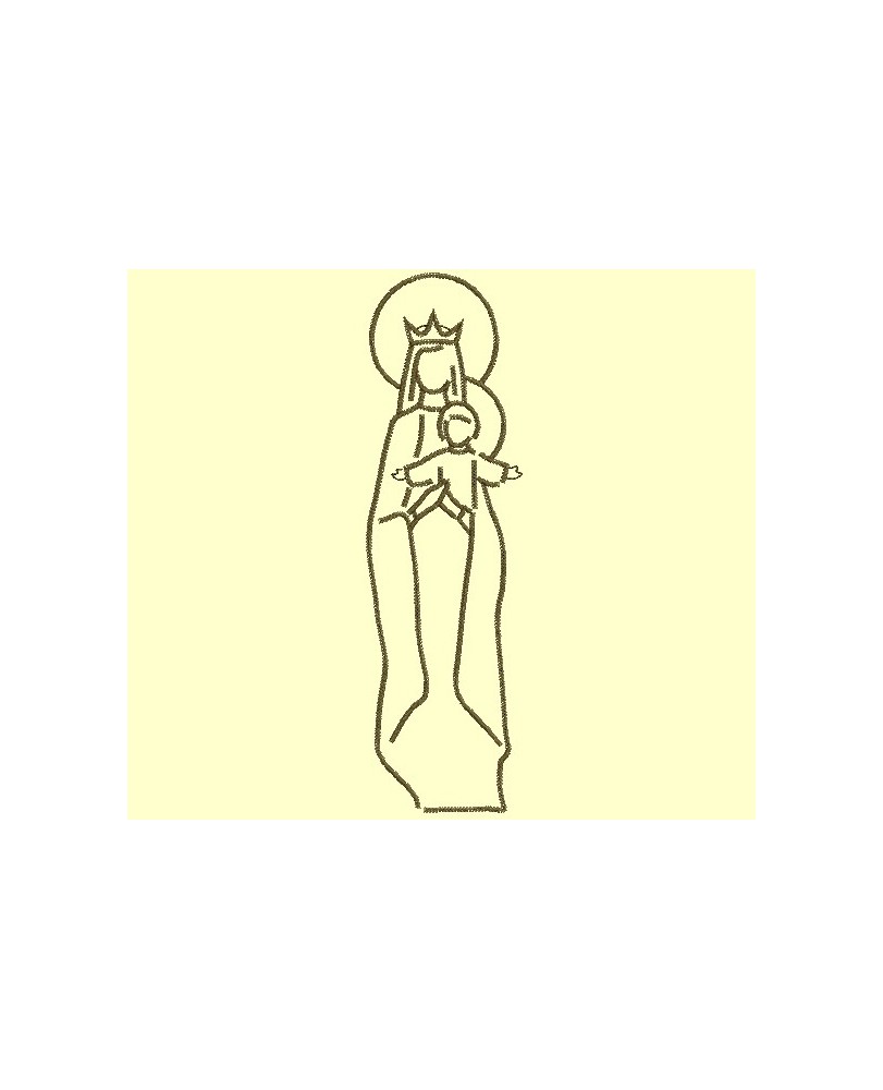 Vierge à l'enfant - 2 formats