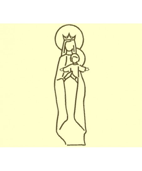 Vierge à l'enfant - 2 formats