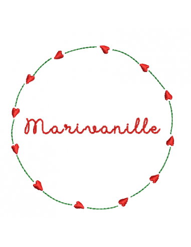 Couronne de coeurs