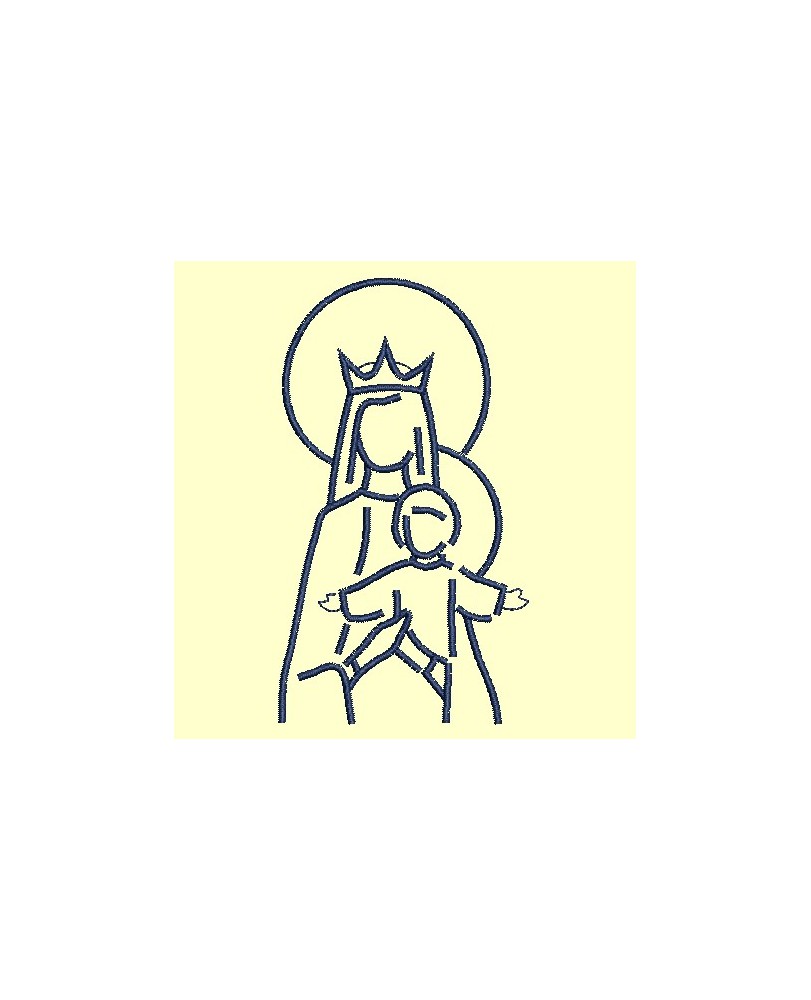 Vierge à l'enfant - 2 formats