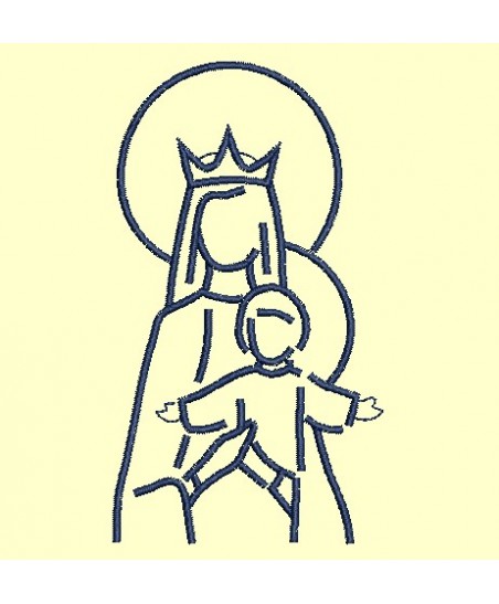 Vierge à l'enfant - 2 formats