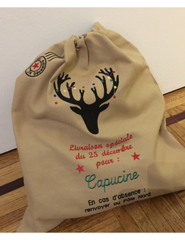 Motif pour sac à cadeaux de Noël