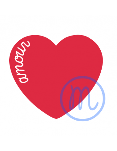 Coeur amour (découpe)