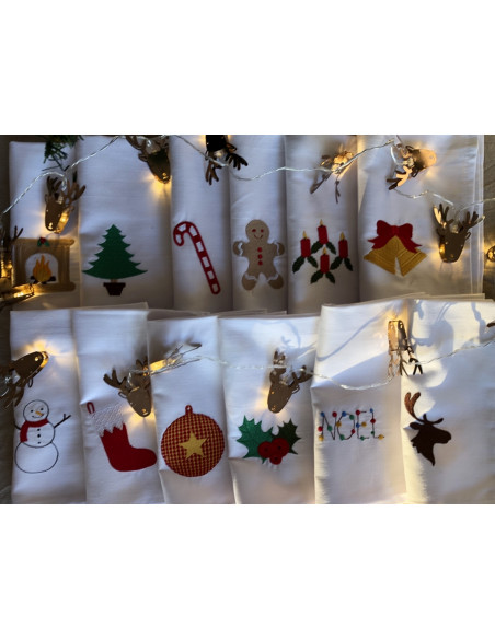 Bougies de l'Avent, Noël