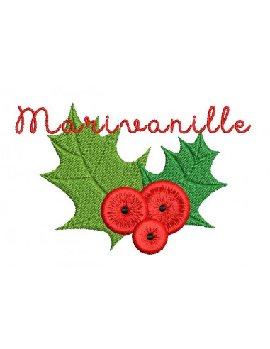 Feuilles de houx, Noël
