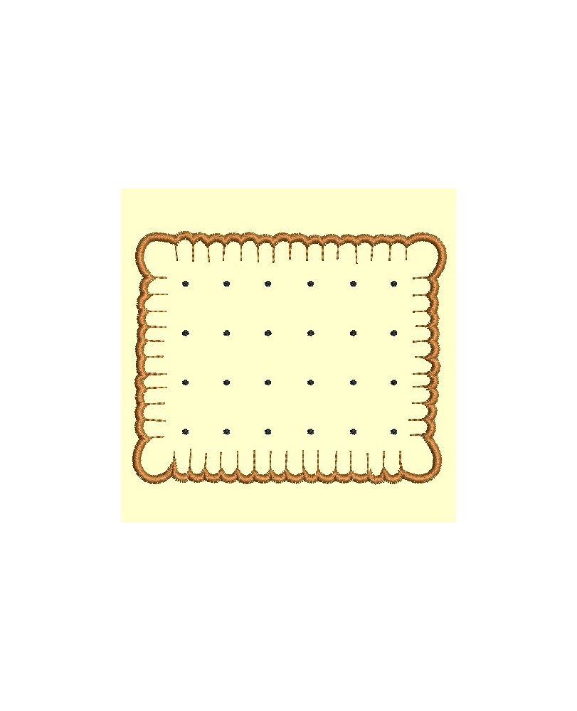 Petit Lu en appliqué - petit cadre