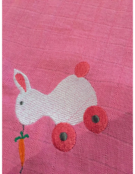 Lapin à tirer, jouet d'enfant