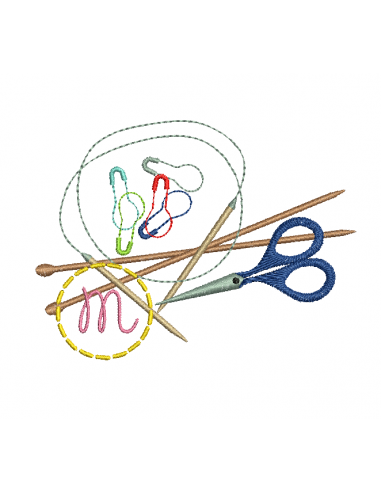 Nécessaire de tricot