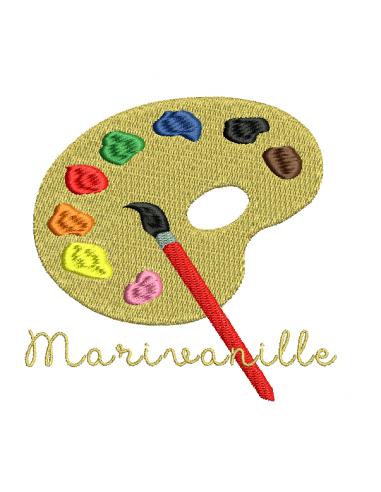 Palette de peinture