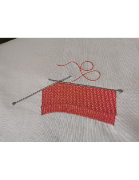Tricot en cours