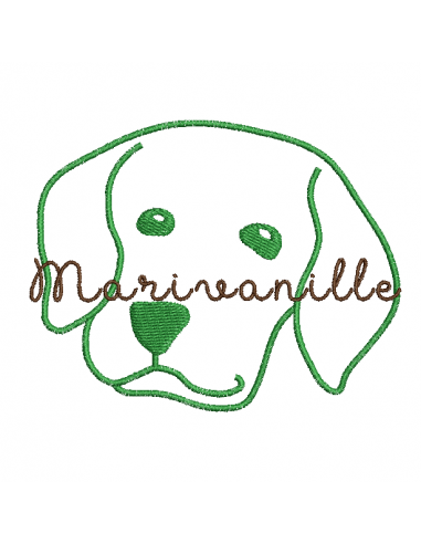 Tête de chien