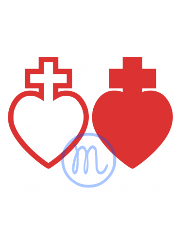 Coeur sacré (découpe)
