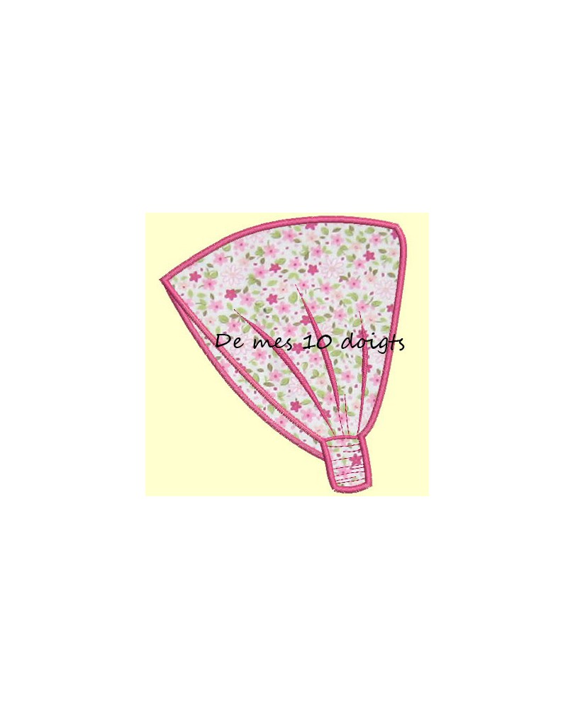 Fichu en appliqué