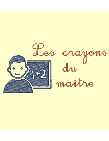 Les crayons du maître