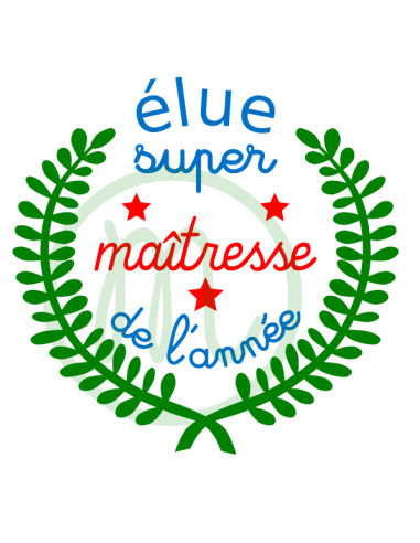 Elue super maîtresse (découpe)