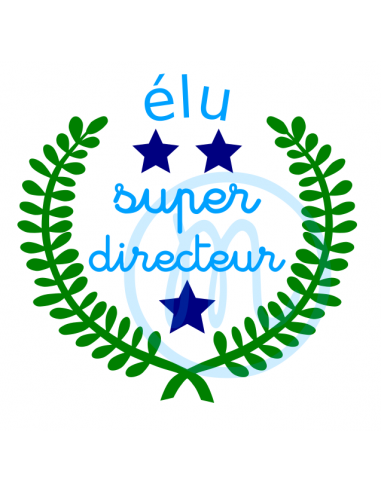 Elu super directeur (découpe)