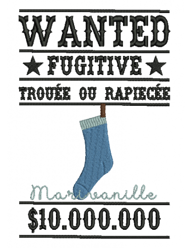 Wanted Chaussettes perdues (2 versions)
