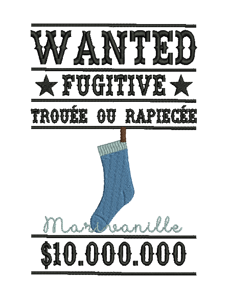 Wanted Chaussettes perdues (2 versions)