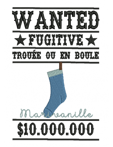 Wanted Chaussettes perdues (2 versions)