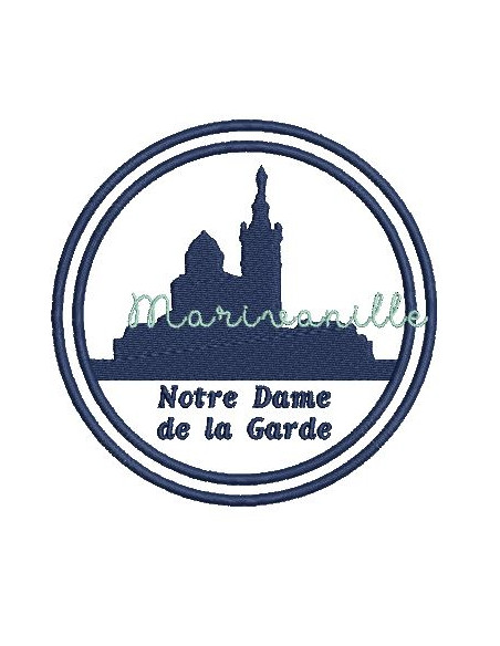 Notre Dame de la Garde Marseille (2 versions)