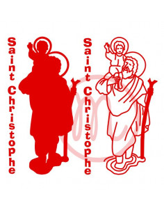 Saint Christophe (découpe)