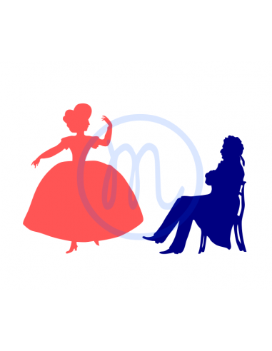 Danse à Versailles (découpe)