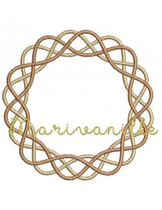 Couronne en osier 3 tailles