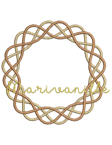 Couronne en osier 3 tailles