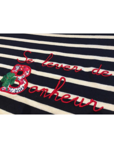 Se lever de Bonheur, appliqué 2