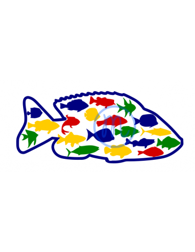 Poisson - poissons (découpe)
