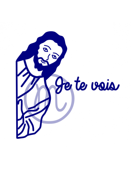 Jésus, Je te vois (découpe)