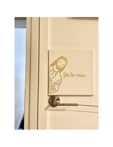Jésus, Je te vois (découpe)
