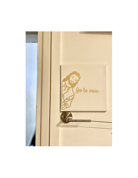 Jésus, Je te vois (découpe)