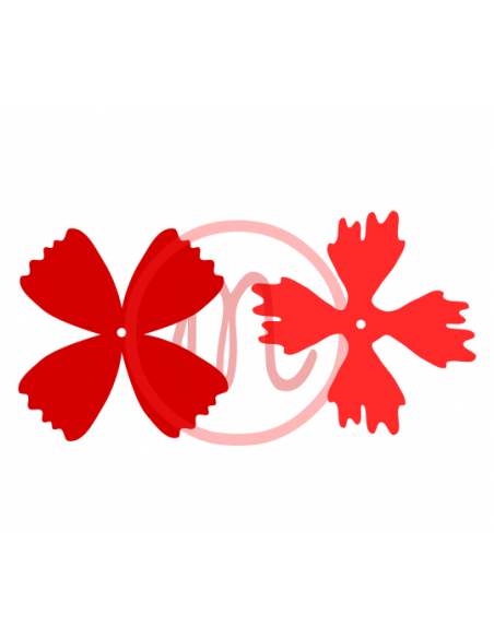 Fleur en papier (découpe)