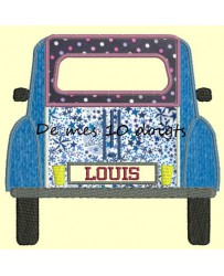 2CV avant et arrière - 2 tailles 2