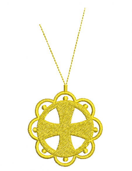 Médaille ajourée