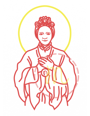 Sainte Joséphine Bakhita (découpe)