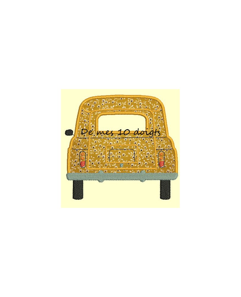 4L Avant et arrière - 2 tailles