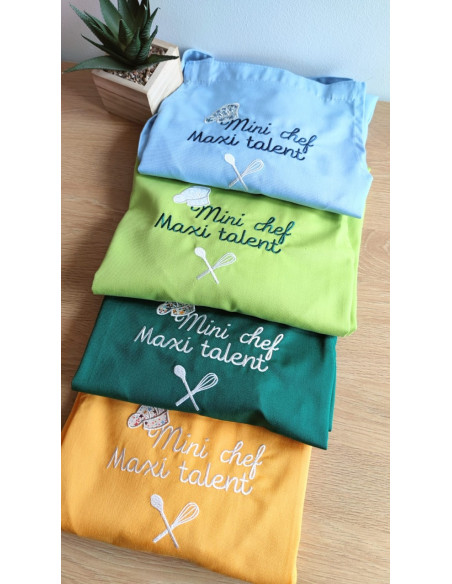Mini chef, maxi talent - 3 tailles