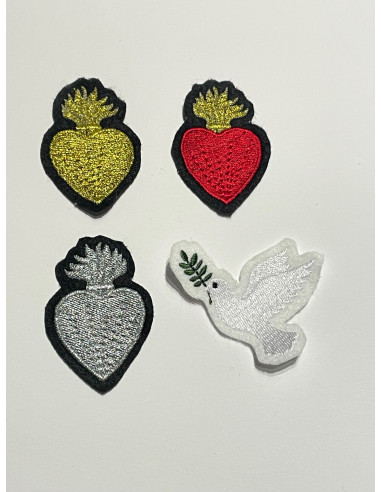 Colombe pour broche / écusson