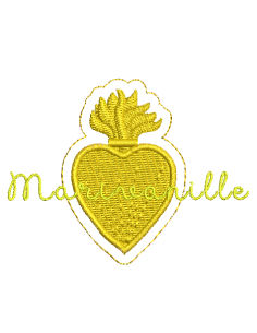 Ex Voto pour broche / écusson 2