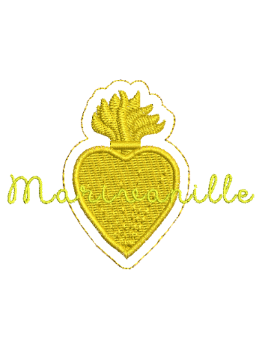 Ex Voto pour broche / écusson