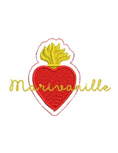 Ex Voto pour broche / écusson