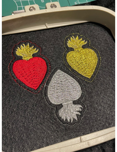 Ex Voto pour broche / écusson